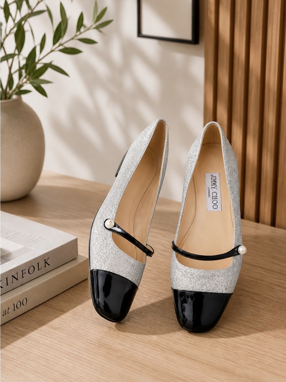 Jimmy Choo
Elisa leather ballerina shoes - Picture 2 of 13